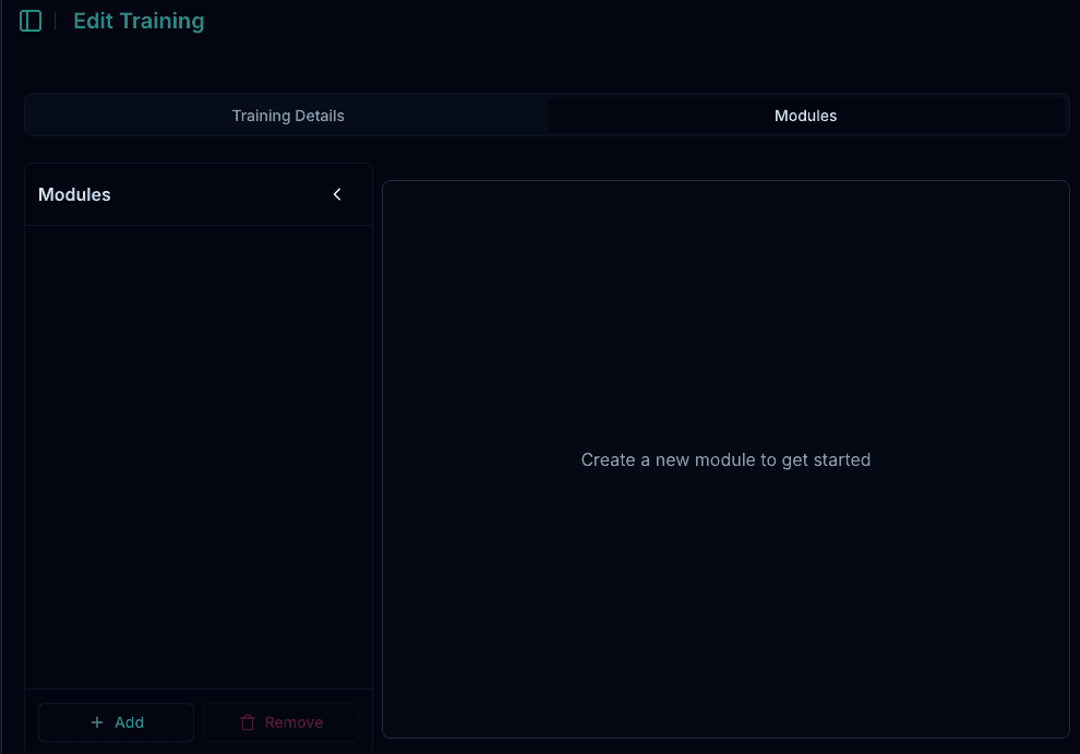Add Module