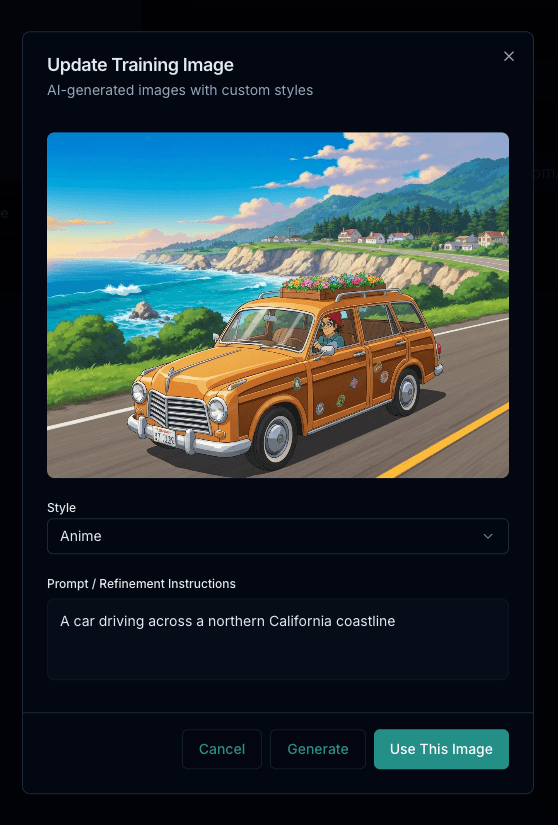 Generate Training Image